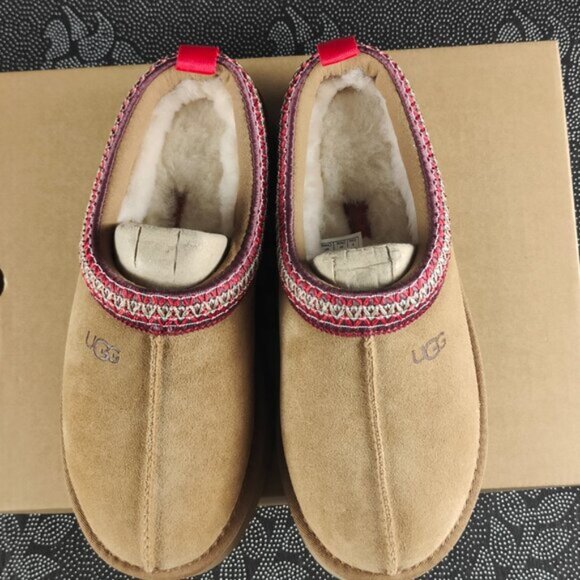 Ugg Tazz Platform Slippers Chestnut - Picture 6 of 7